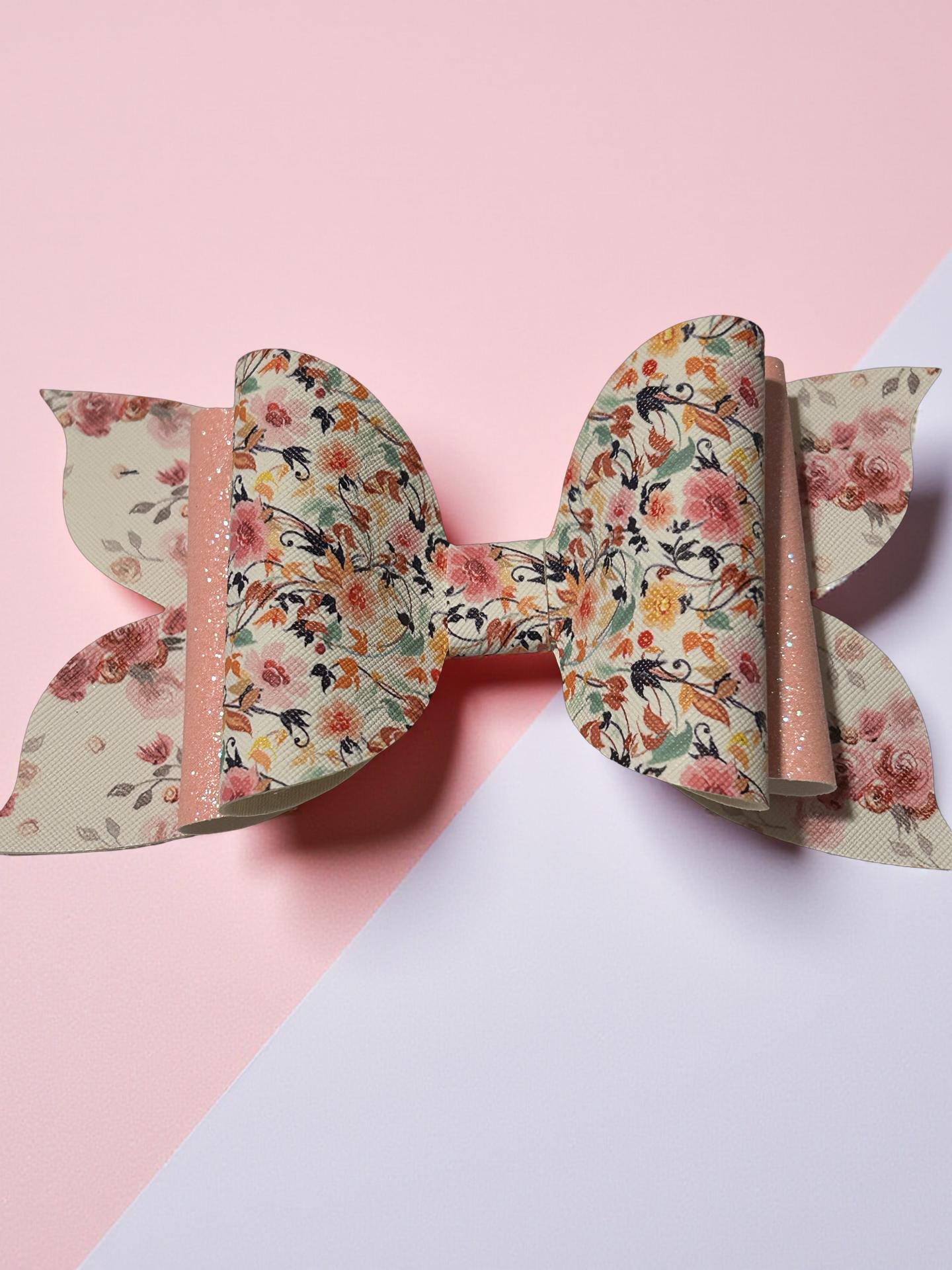 Floral Flutter Biggie Bow