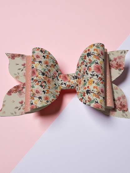 Floral Flutter Biggie Bow