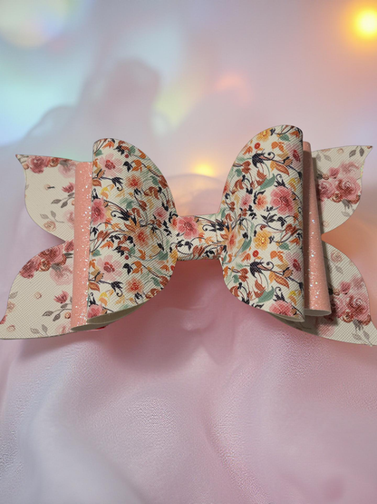 Floral Flutter Biggie Bow
