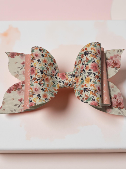 Floral Flutter Biggie Bow
