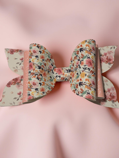 Floral Flutter Biggie Bow