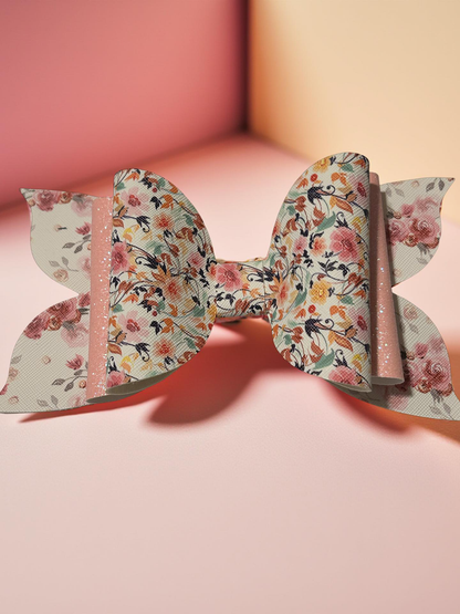 Floral Flutter Biggie Bow