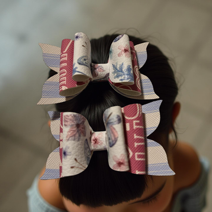 Butterfly Kisses Bite- Size Hairbows