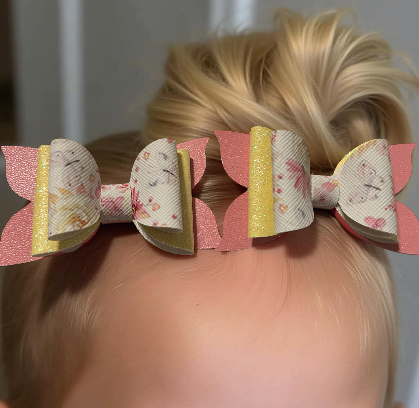 Sunshine Bite Size Hairbows