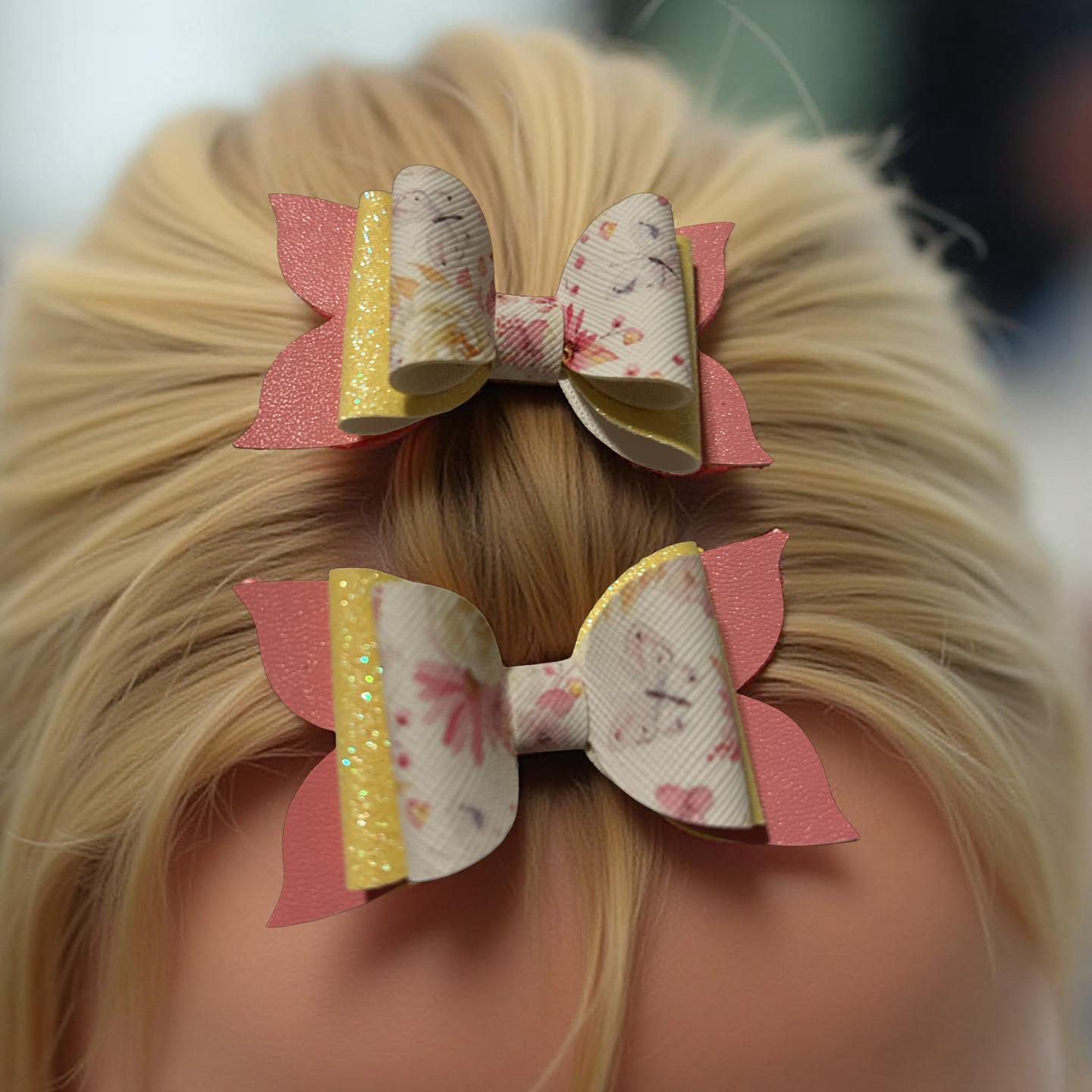 Sunshine Bite Size Hairbows