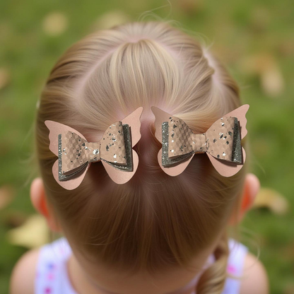 Glitter Wings Bite Size Bows