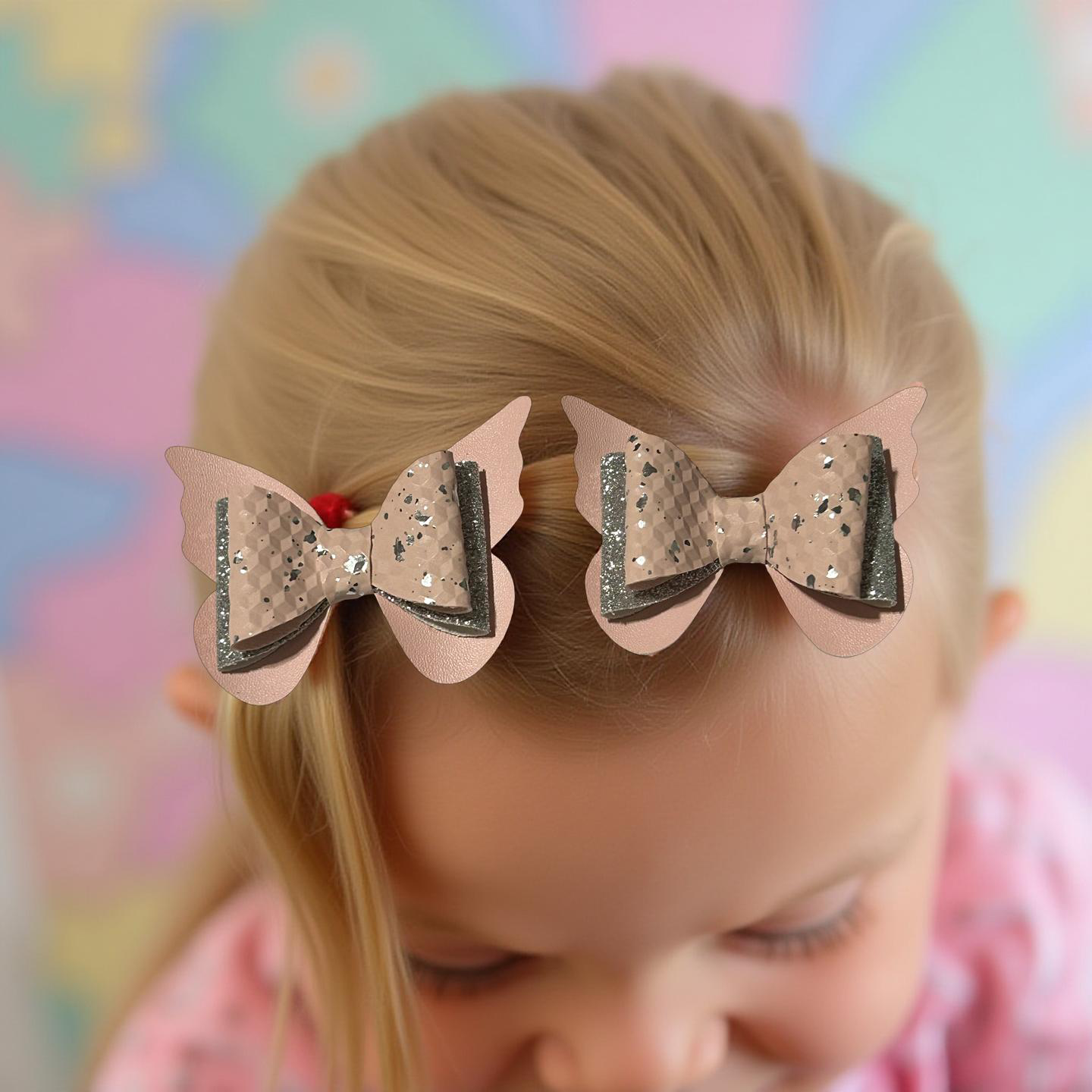 Glitter Wings Bite Size Bows