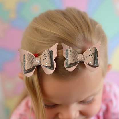 Glitter Wings Bite Size Bows