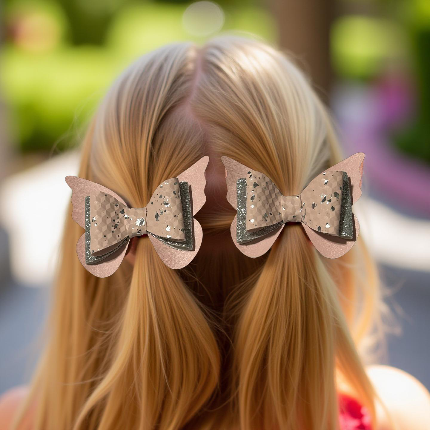 Glitter Wings Bite Size Bows