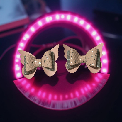 Glitter Wings Bite Size Bows