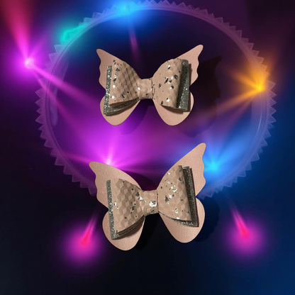 Glitter Wings Bite Size Bows