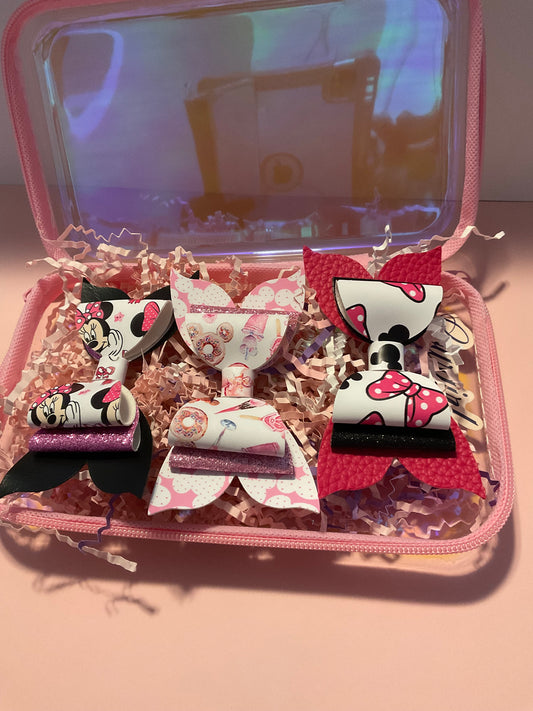 🎀 Sweet Minnie Treats Hairbows Bundle
