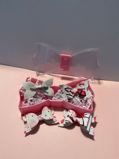 Cherry Kiss Bite‑Size Hairbows Bundle
