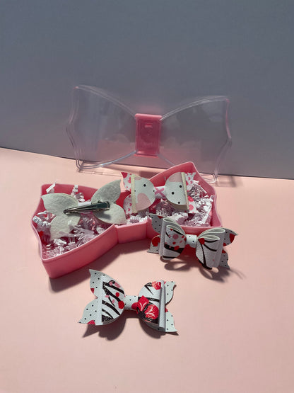 Cherry Kiss Bite‑Size Hairbows Bundle