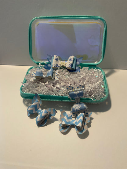 Winter Wonderland Hairbows Bundle
