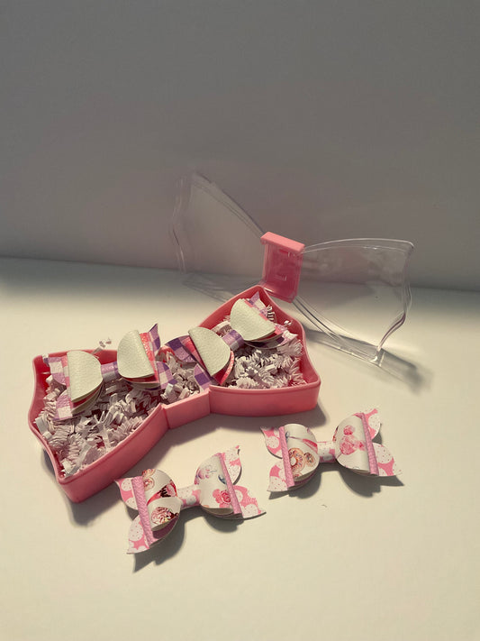 Blush Petals & Polka Party Bite-Size Bow Bundle