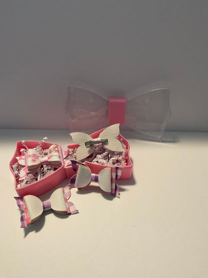 Blush Petals & Polka Party Bite-Size Bow Bundle