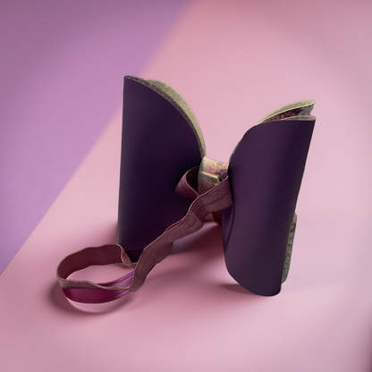 The Vintage Floral Stripe Headband