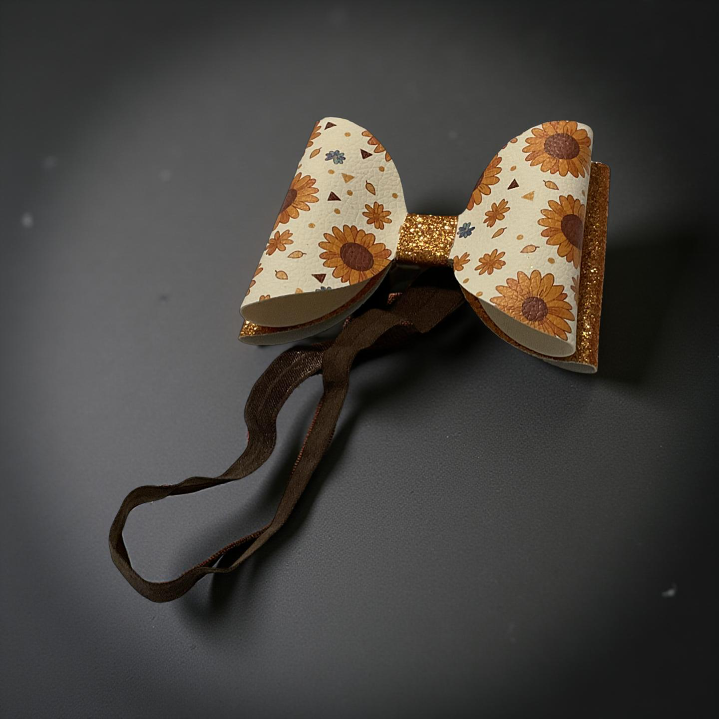 Golden Harvest Sunflower Headband