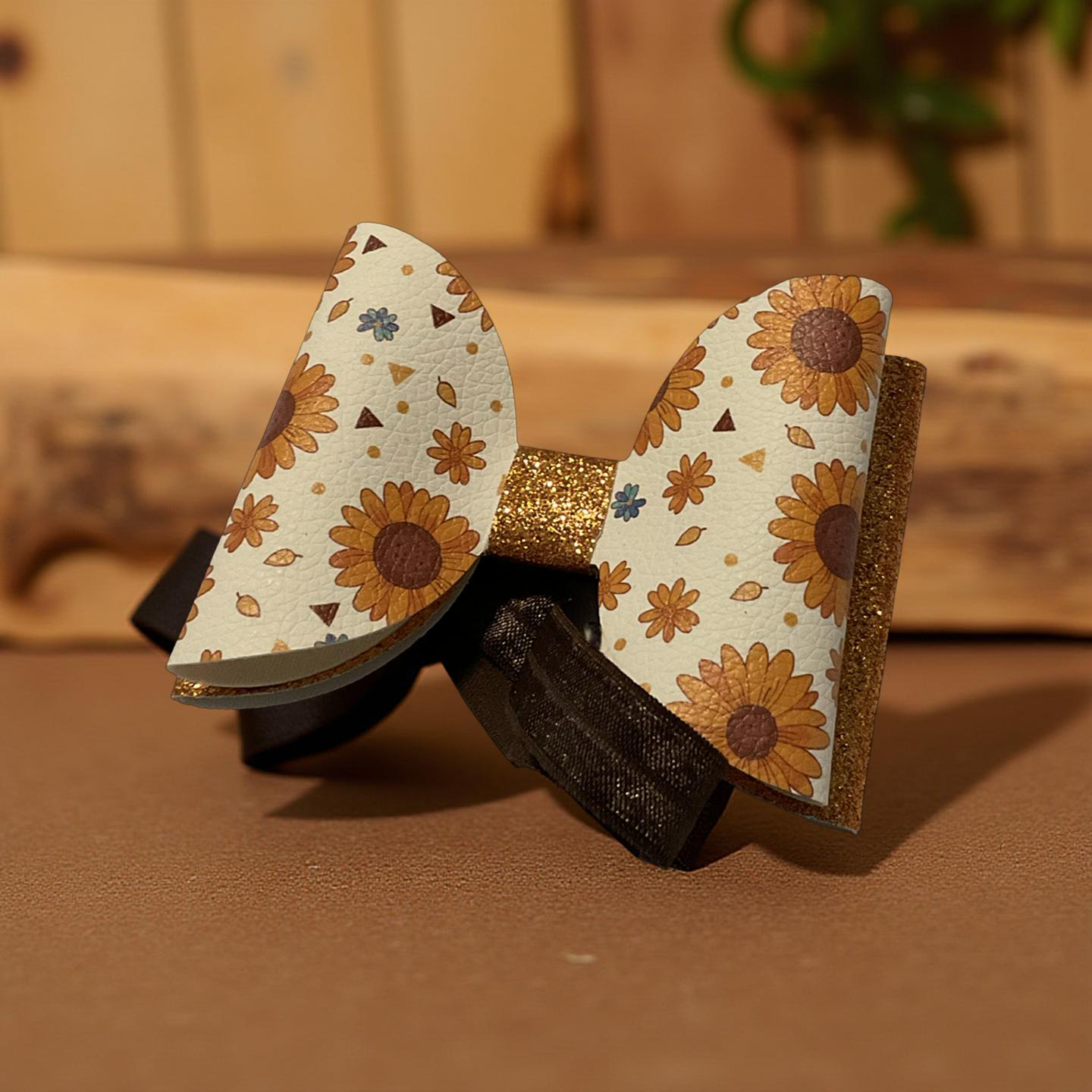 Golden Harvest Sunflower Headband