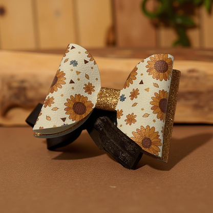 Golden Harvest Sunflower Headband