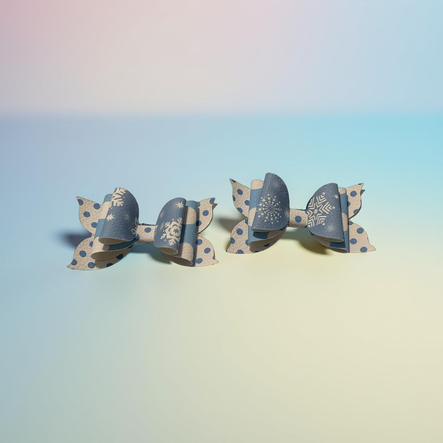 Winter Sky Bite-Size Bows