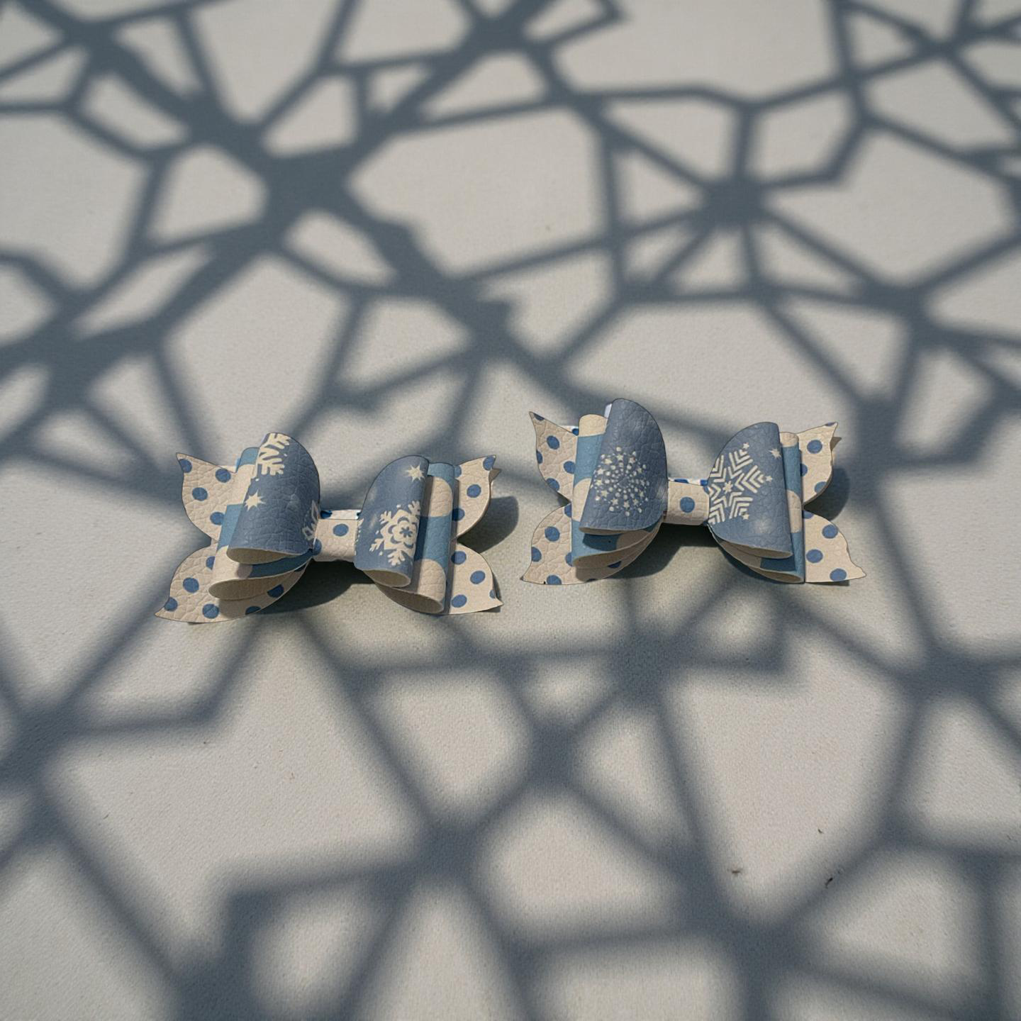 Winter Sky Bite-Size Bows