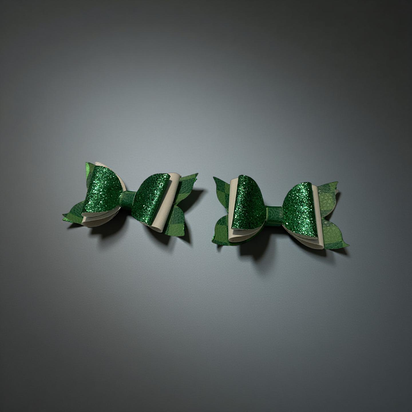 Emerald Ivy Bite-Size Bows