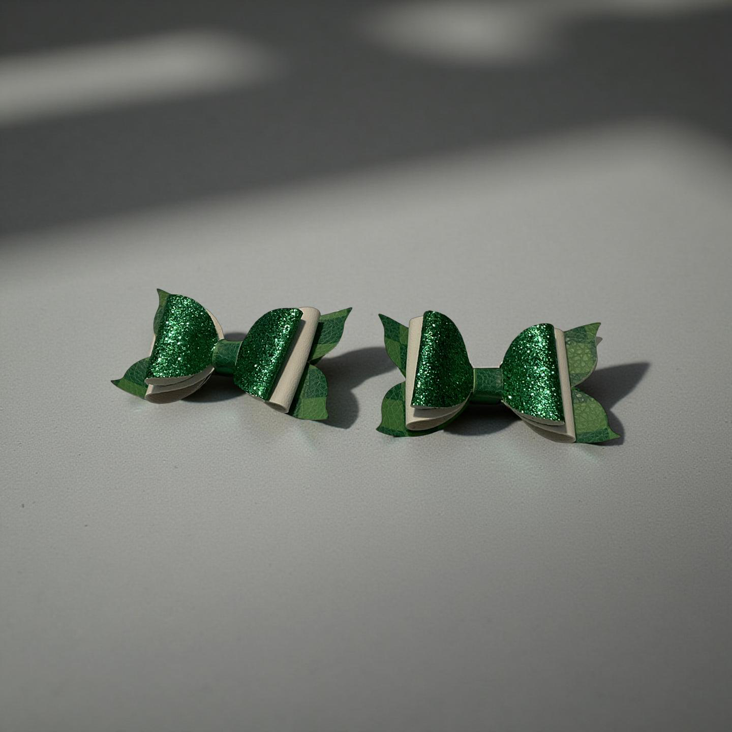 Emerald Ivy Bite-Size Bows