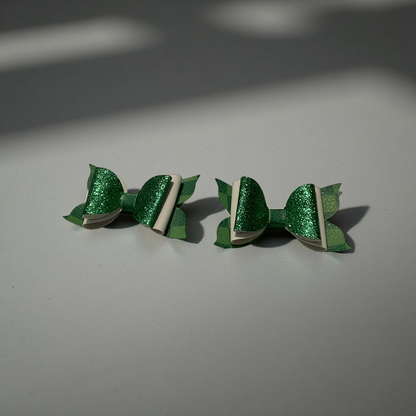 Emerald Ivy Bite-Size Bows