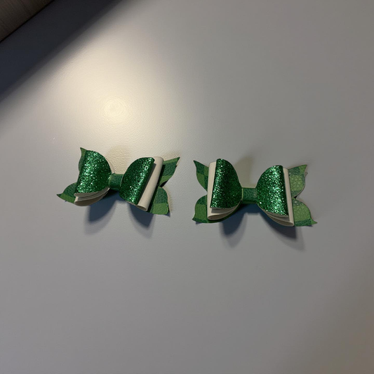 Emerald Ivy Bite-Size Bows
