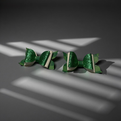 Emerald Ivy Bite-Size Bows