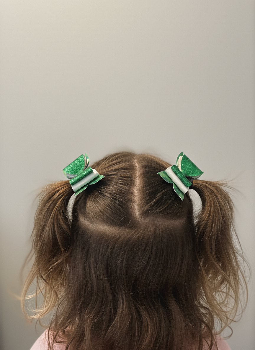 Emerald Ivy Bite-Size Bows