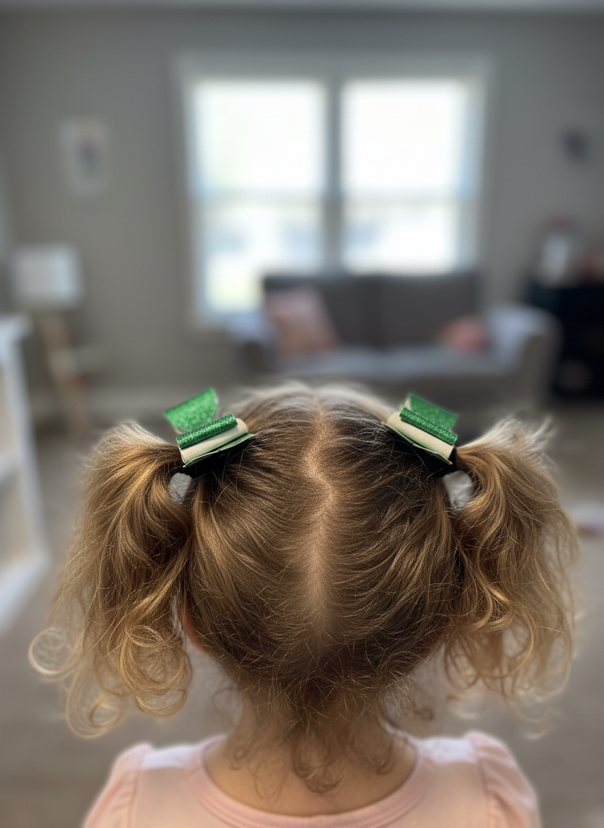 Emerald Ivy Bite-Size Bows