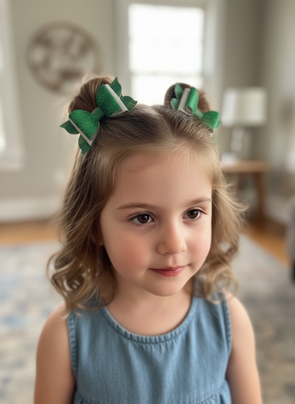 Emerald Ivy Bite-Size Bows