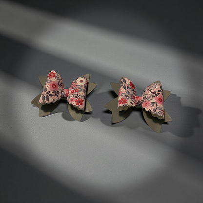 Blossom & Sage Bite- Size Bows