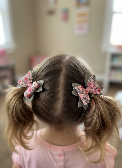 Blossom & Sage Bite- Size Bows