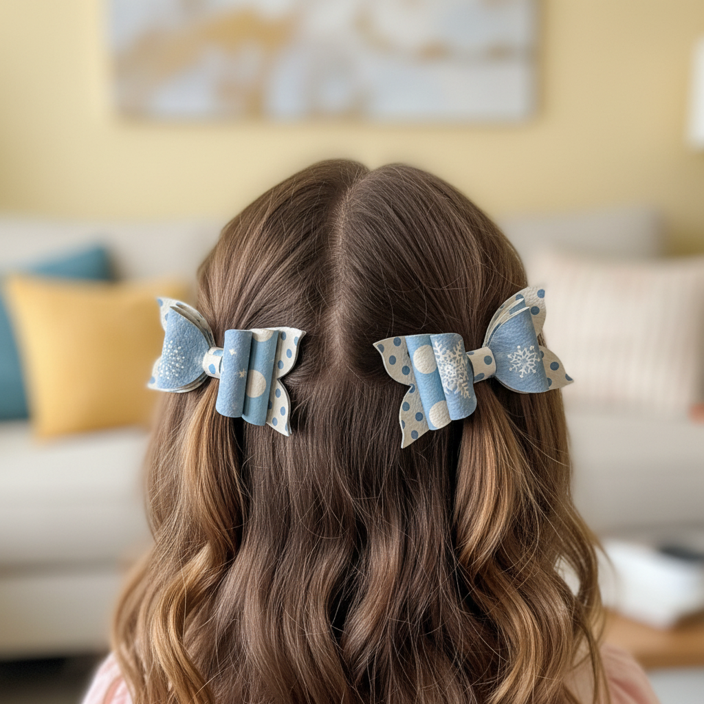 Winter Sky Bite-Size Bows