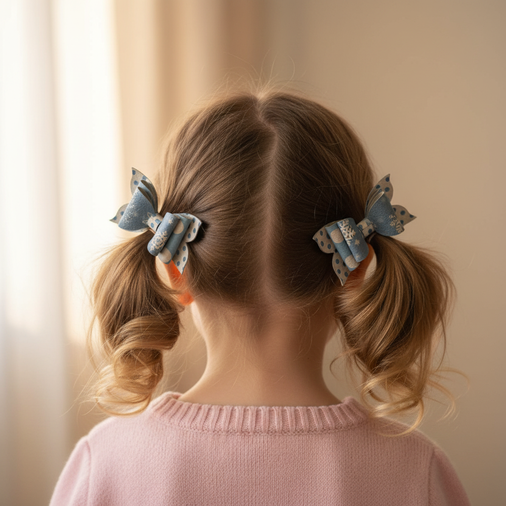 Winter Sky Bite-Size Bows