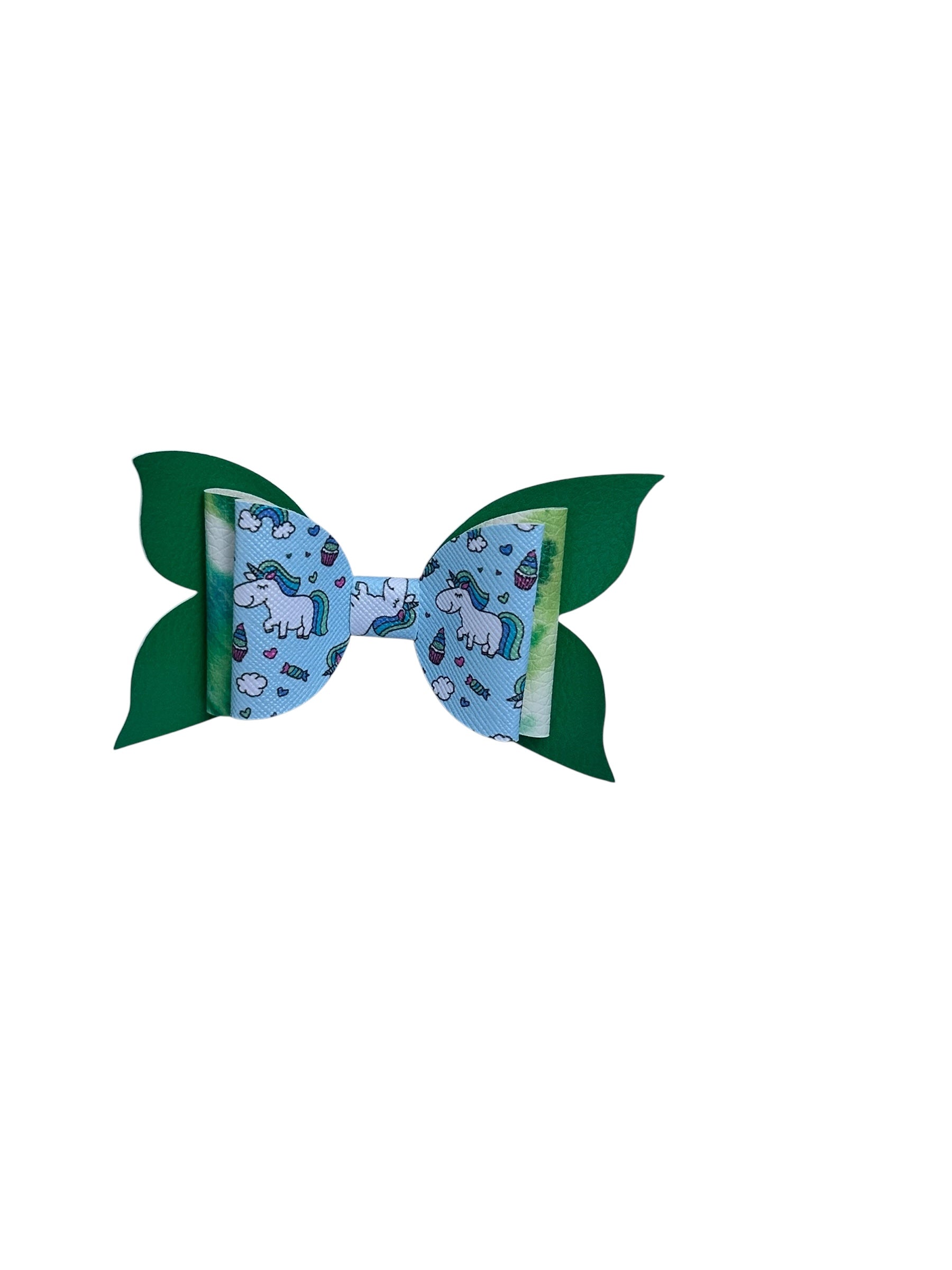 Lucky Magical  Unicorn Hairbow
