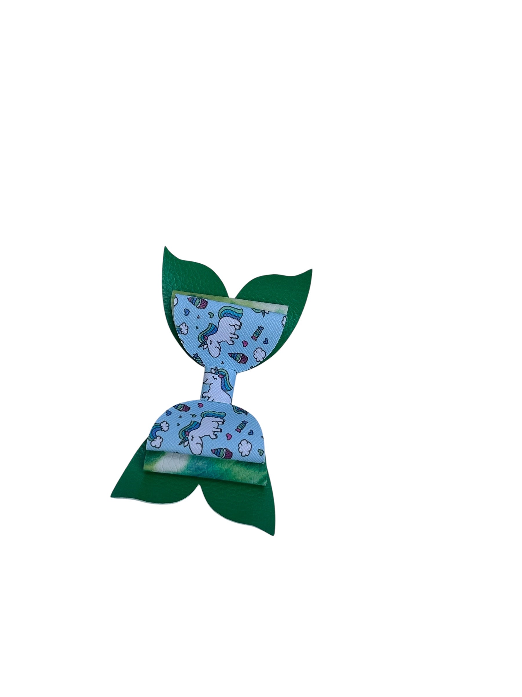 Lucky Magical  Unicorn Hairbow