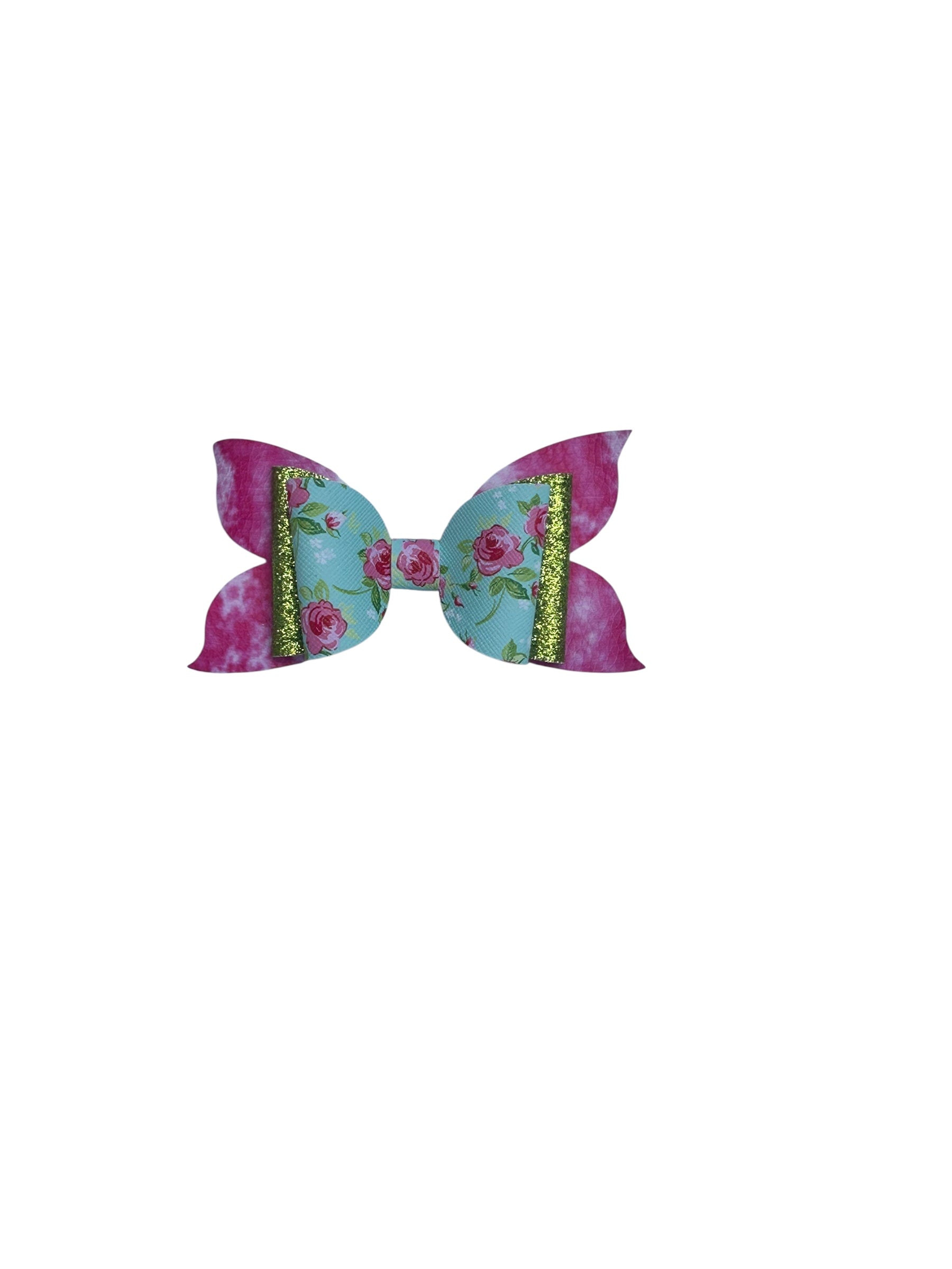 Sparkle Bed Of Roses Hairbow