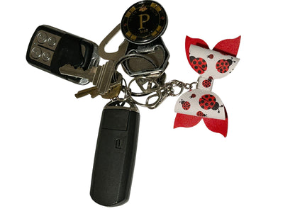 Lady Bug Love Keychain