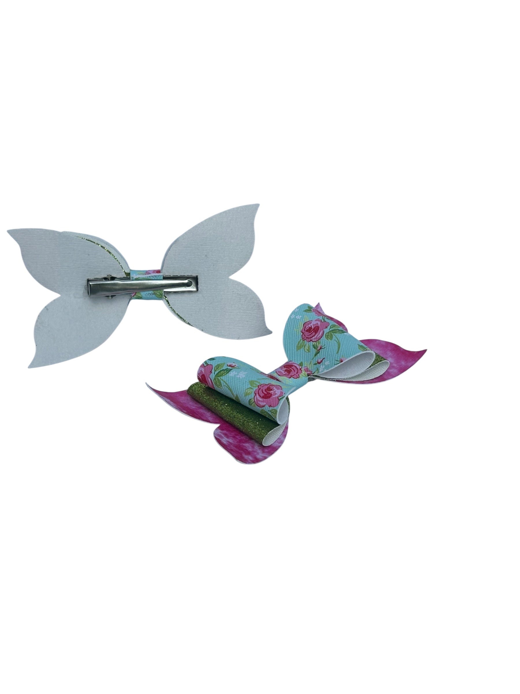 Sparkle Bed Of Roses Hairbow