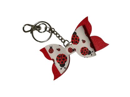 Lady Bug Love Keychain
