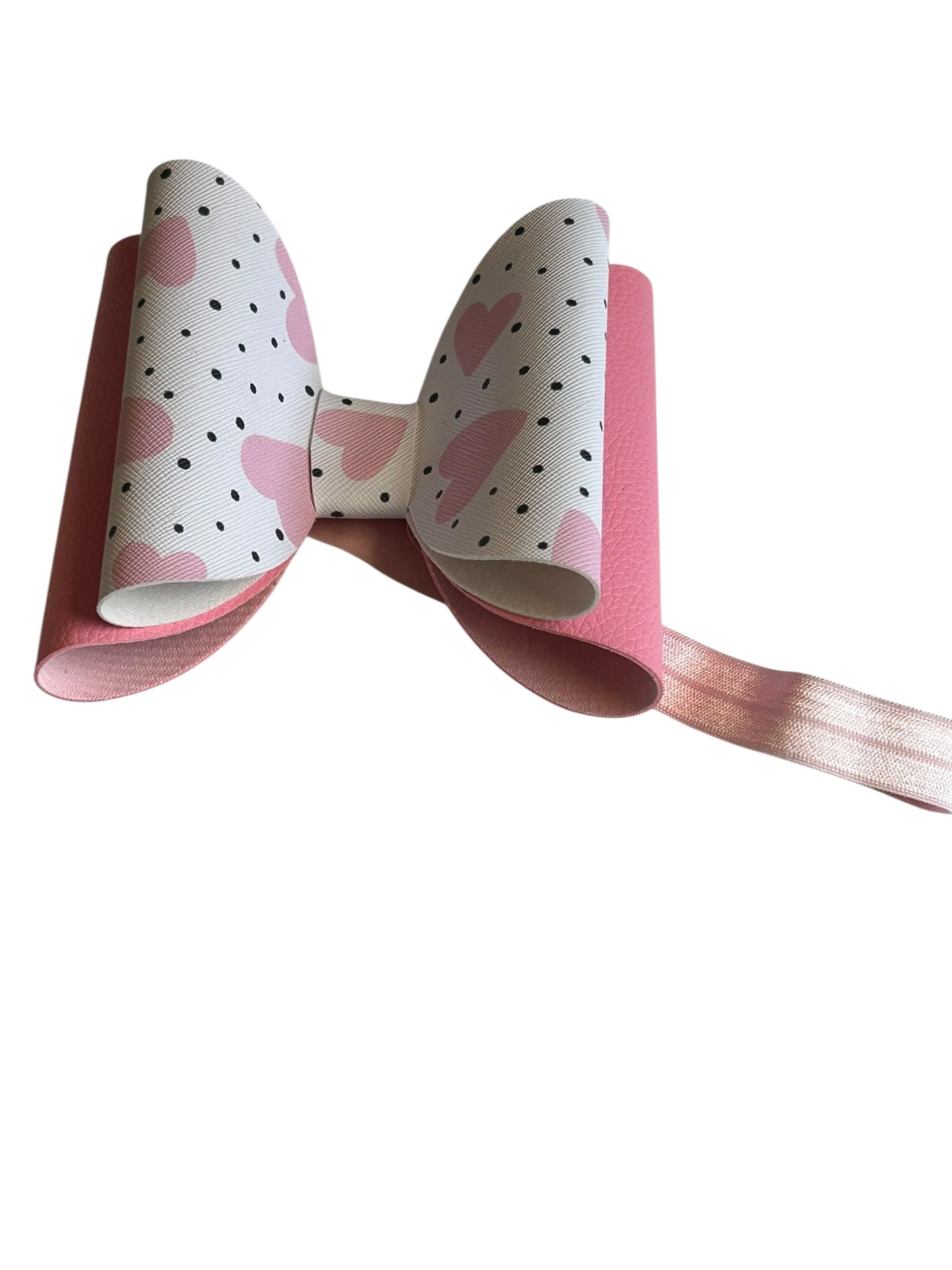 Sweetheart Polka Bow Headband