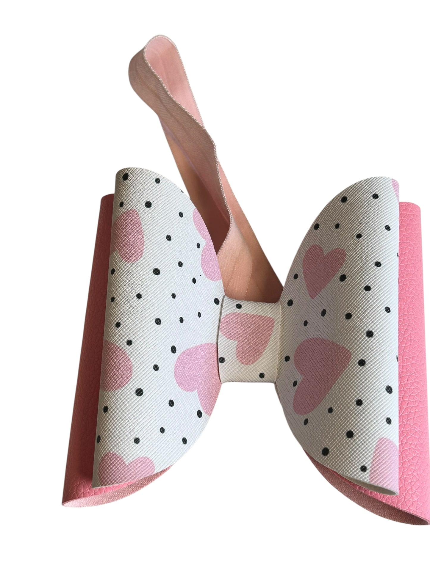 Sweetheart Polka Bow Headband