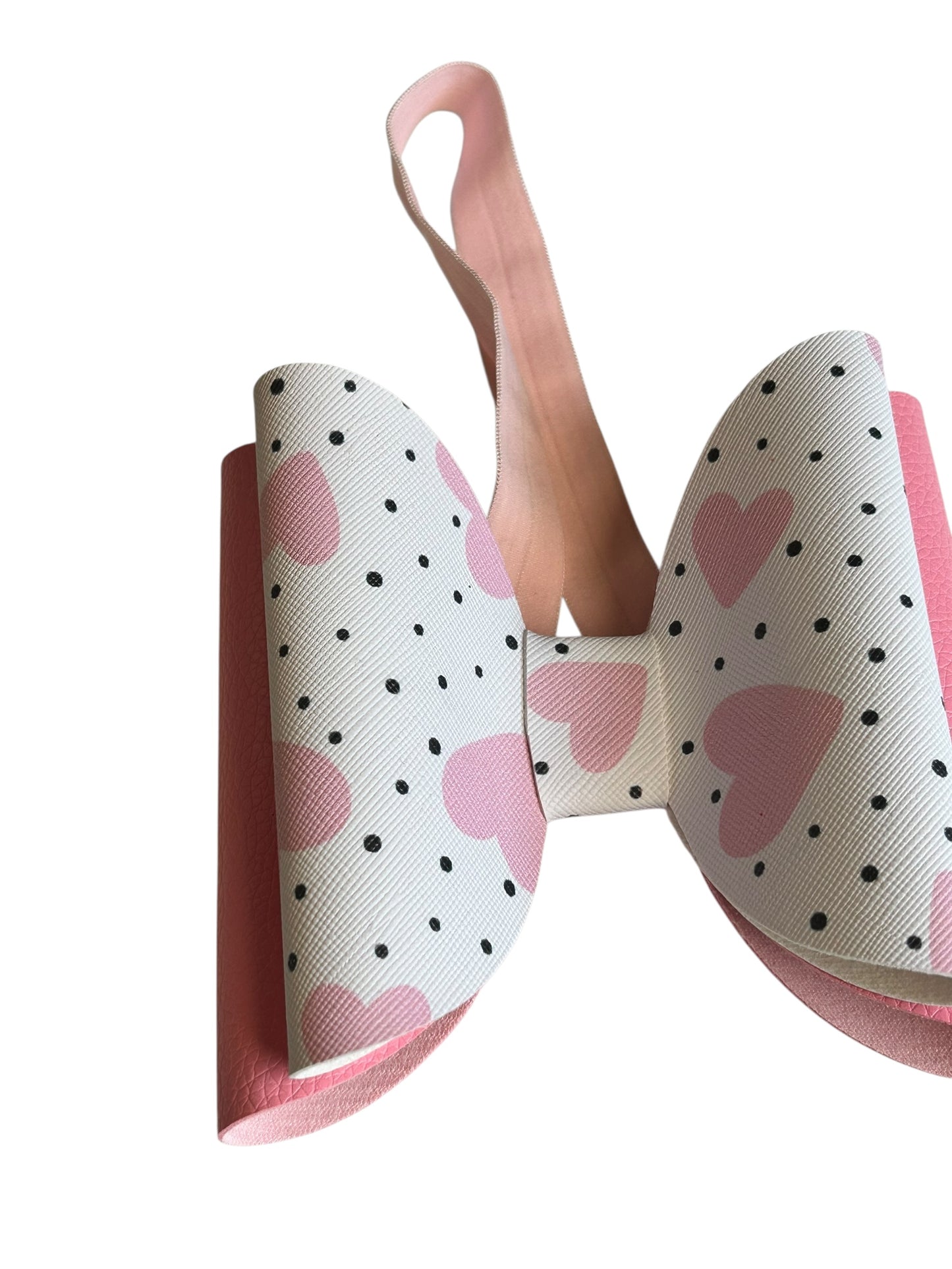 Sweetheart Polka Bow Headband