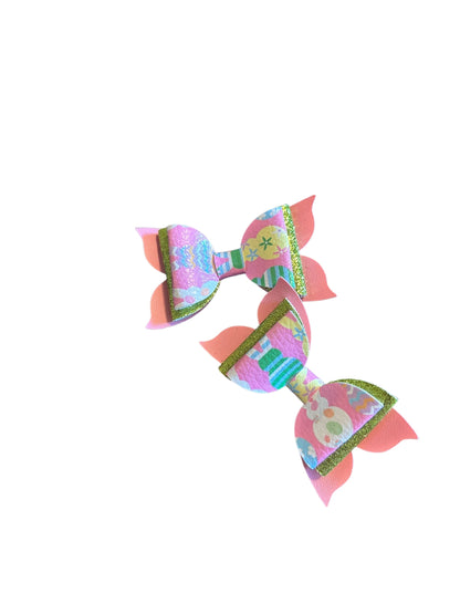 Easter Egg Hunt Bite- Size Bows