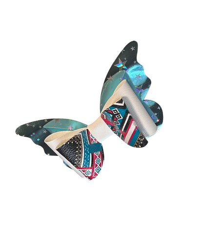 Galaxy Glow Butterfly Hairbow